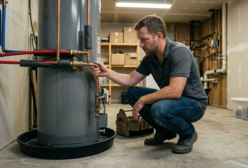 Water heater technician